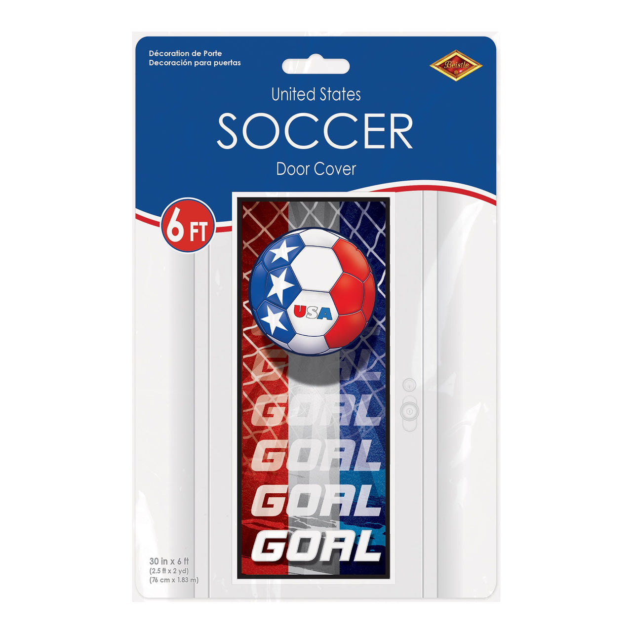 12 Pack Bulk USA Soccer All-Weather Door Cover 6 ft x 30 inch