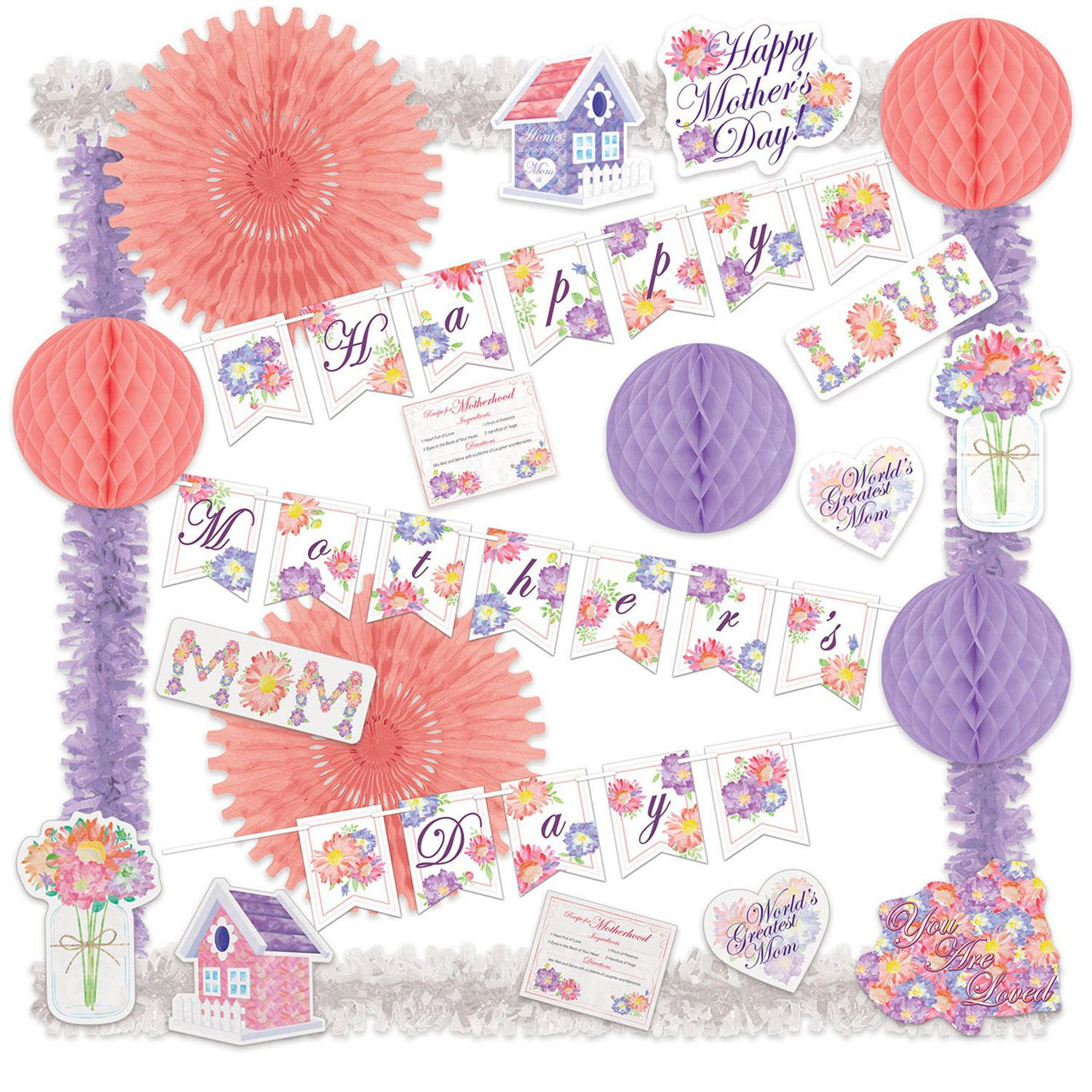 23 Piece Mother's Day Decorating Kit