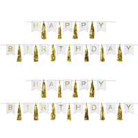 Bulk Happy Birthday Tassel Streamer (Case of 24) by Beistle