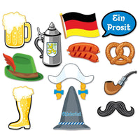 Oktoberfest Photo Fun Signs - Bulk 144 Pack
