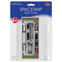 Spaceship Door Cover, party supplies, decorations, The Beistle Company, Space, Bulk, Other Party Themes, Space Themed Party Supplies