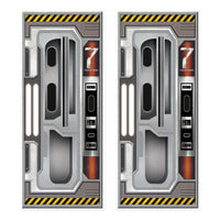 Spaceship Door Cover, party supplies, decorations, The Beistle Company, Space, Bulk, Other Party Themes, Space Themed Party Supplies