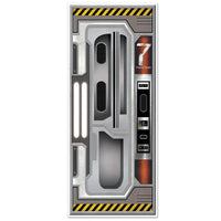 Spaceship Party Door Cover - Bulk 12 Pack