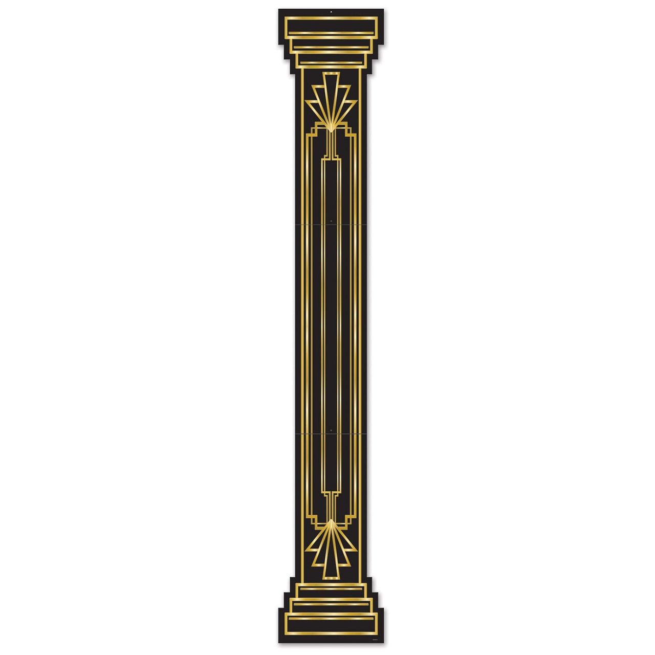 Jtd Roaring 20's Column Pull-Down Party Cutout - Bulk 12 Pack