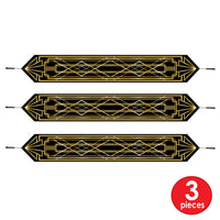 Bulk Printed Roaring 20's Paper Table Runner (Case of 12) by Beistle