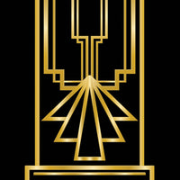 Bulk Roaring 20's Backdrop (Case of 6) by Beistle