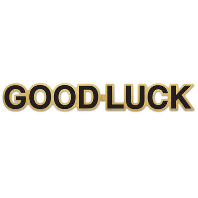 Good Luck Party Foil Streamer - Bulk 12 Pack