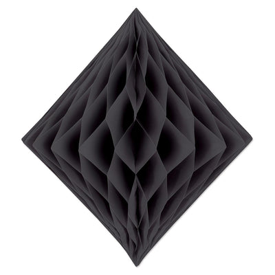 Party Tissue Diamond - black - Bulk/12 Tissue Diamonds