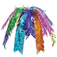 Luau Party Palm Leaf Cascade - Bulk 12 Pack