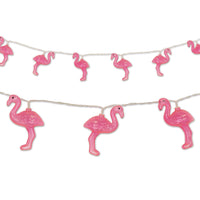 Luau Party Flamingo String Lights 6 Ft - Bulk/12 String of Lights