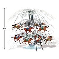 Horse Racing Mini Cascade Centerpiece, party supplies, decorations, The Beistle Company, Derby Day, Bulk, Other Party Themes, Derby Day Party Theme 