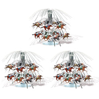 Horse Racing Mini Cascade Centerpiece, party supplies, decorations, The Beistle Company, Derby Day, Bulk, Other Party Themes, Derby Day Party Theme 