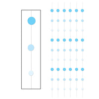 Dot Stringers - blue - Bulk/72 Stringers