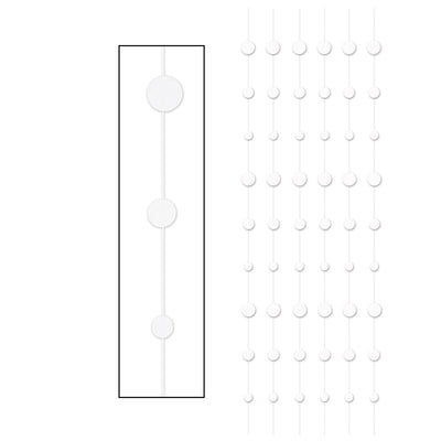 Wedding Party Dot Stringers - white - Bulk/72 Stringers