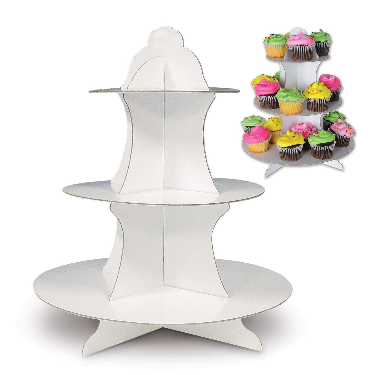 Cupcake Stand 13.5" - Bulk 12 Pack