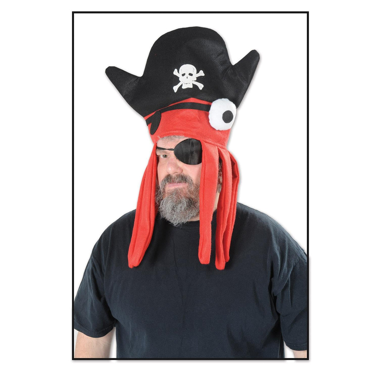 Felt Pirate Squid Hat - Bulk 12 Pack