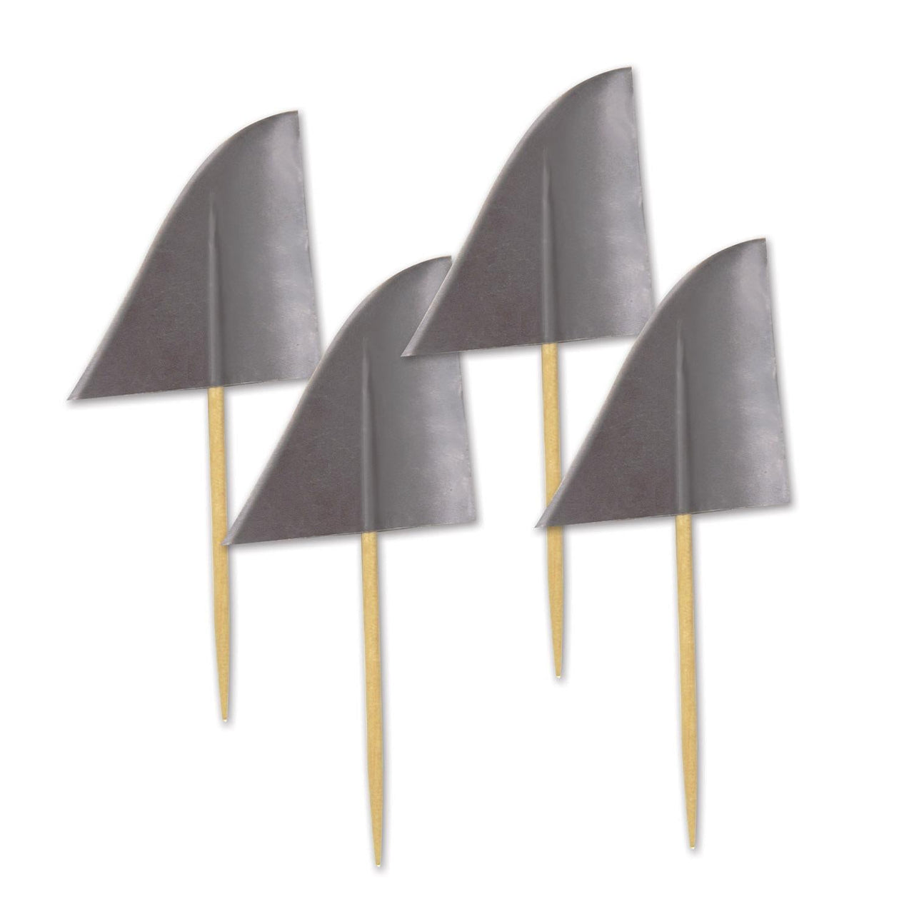 Shark Fin Decoration Party Picks - Bulk/600 Picks