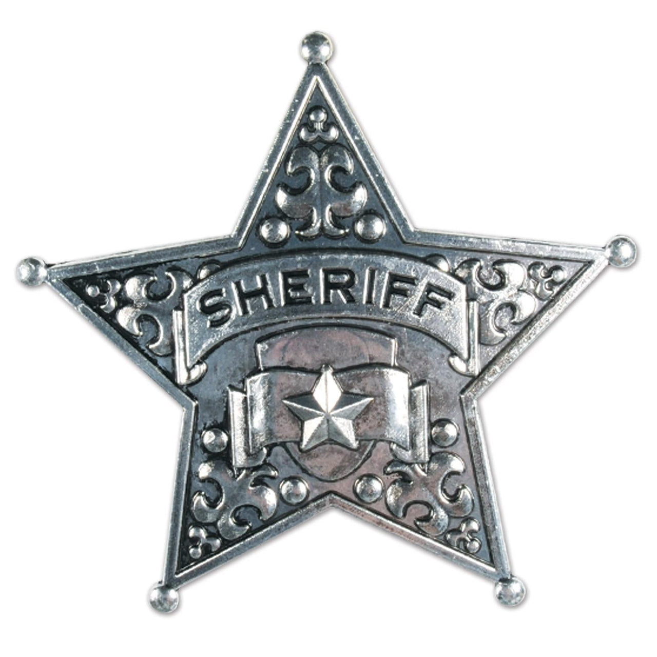 Metal Sheriff Badge - Bulk/12 Badges