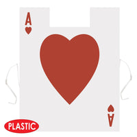 Plastic Card Suit Vest, party supplies, decorations, The Beistle Company, Alice In Wonderland, Bulk, Other Party Themes, Alice in Wonderland