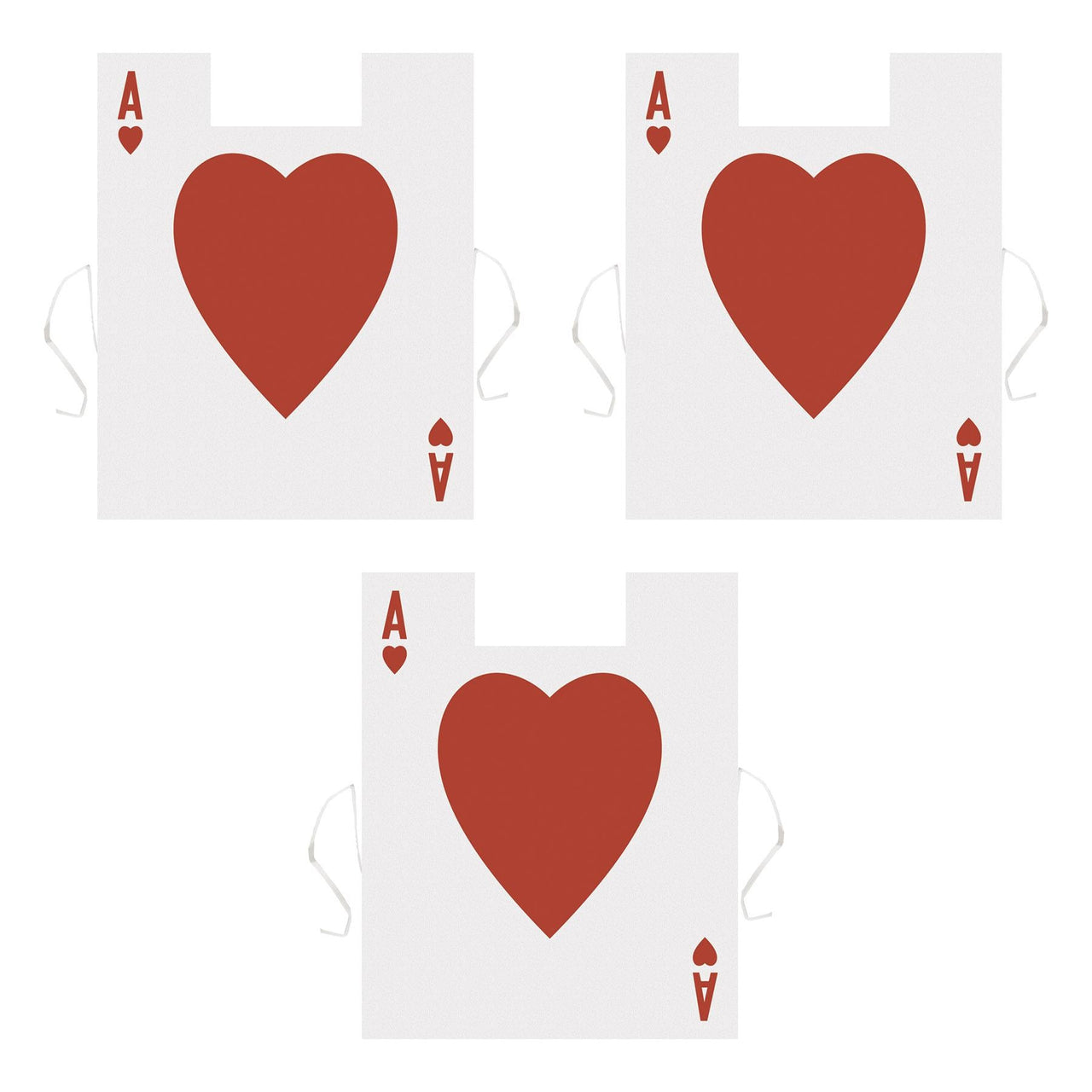 Plastic Card Suit Vest, party supplies, decorations, The Beistle Company, Alice In Wonderland, Bulk, Other Party Themes, Alice in Wonderland