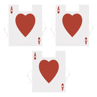 Plastic Card Suit Vest, party supplies, decorations, The Beistle Company, Alice In Wonderland, Bulk, Other Party Themes, Alice in Wonderland