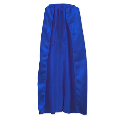 Fabric Cape - blue - string-tie closure - Bulk 12 Pack