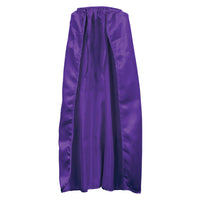 Purple Fabric Cape - 30-inch Spirit Color Accessory