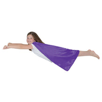 12 Pack Bulk Purple Fabric Cape 30-inch Spirit Color Accessory