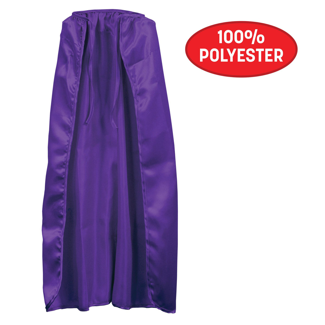 12 Pack Bulk Purple Fabric Cape 30-inch Spirit Color Accessory