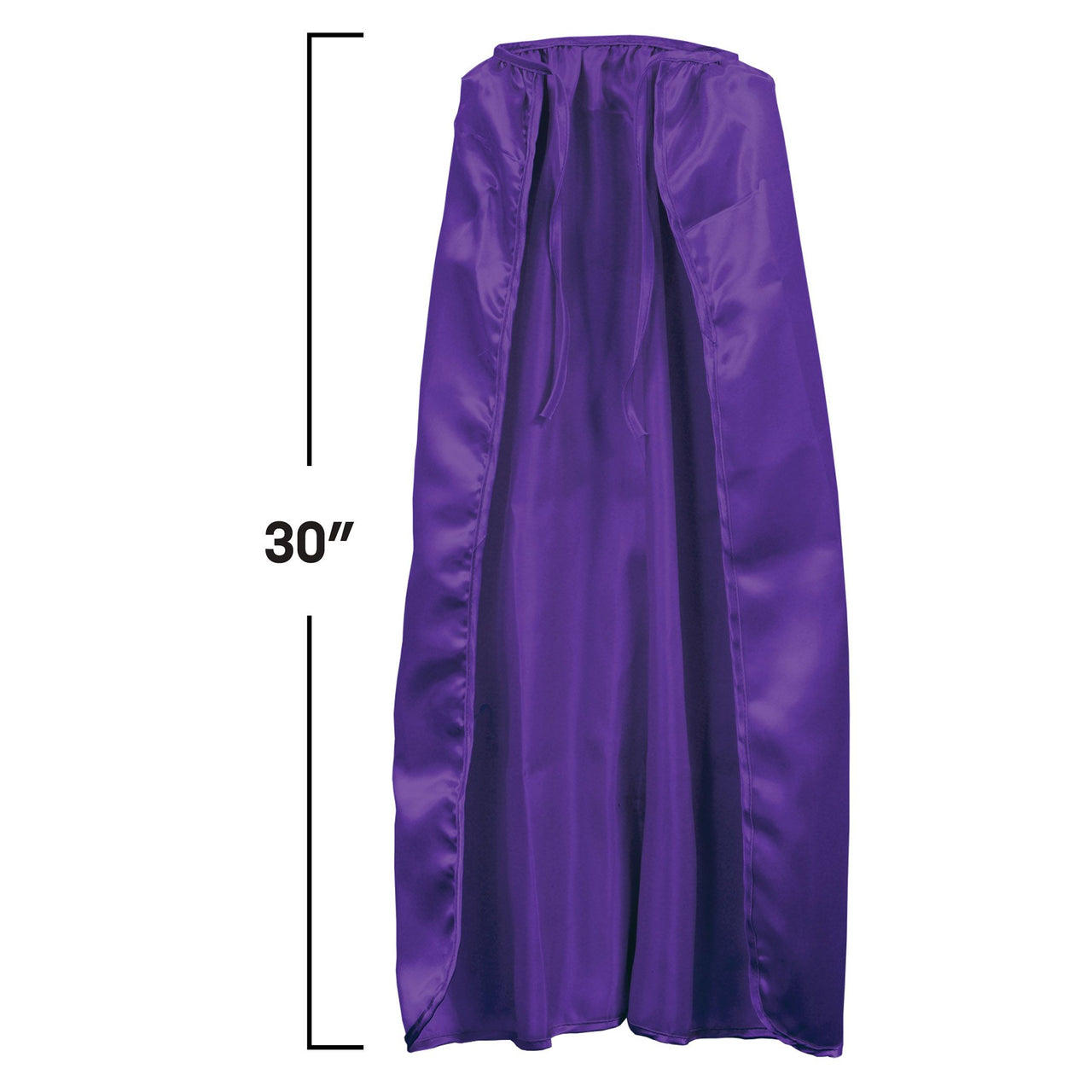 12 Pack Bulk Purple Fabric Cape 30-inch Spirit Color Accessory