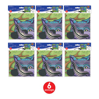 Pin The Smile On The Cheshire Cat Game, party supplies, decorations, The Beistle Company, Alice In Wonderland, Bulk, Other Party Themes, Alice in Wonderland