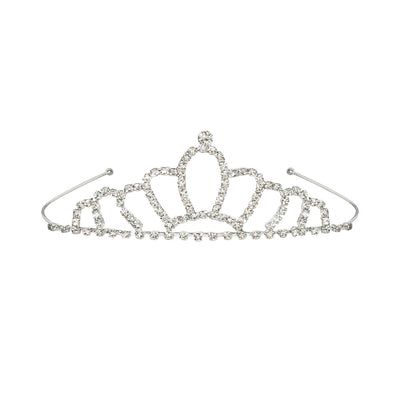 Royal Rhinestone Tiara - Bulk 6 Pack