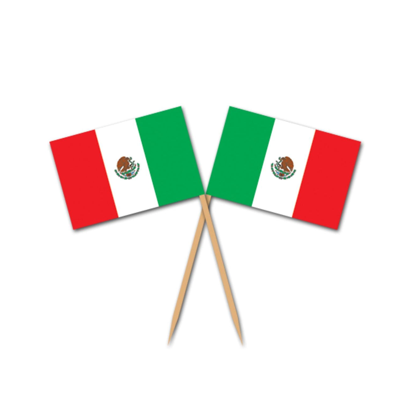 Fiesta Mexican Flag Picks - Bulk/600 Picks