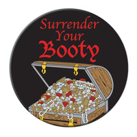 Surrender Your Booty Button - Bulk 12 Pack