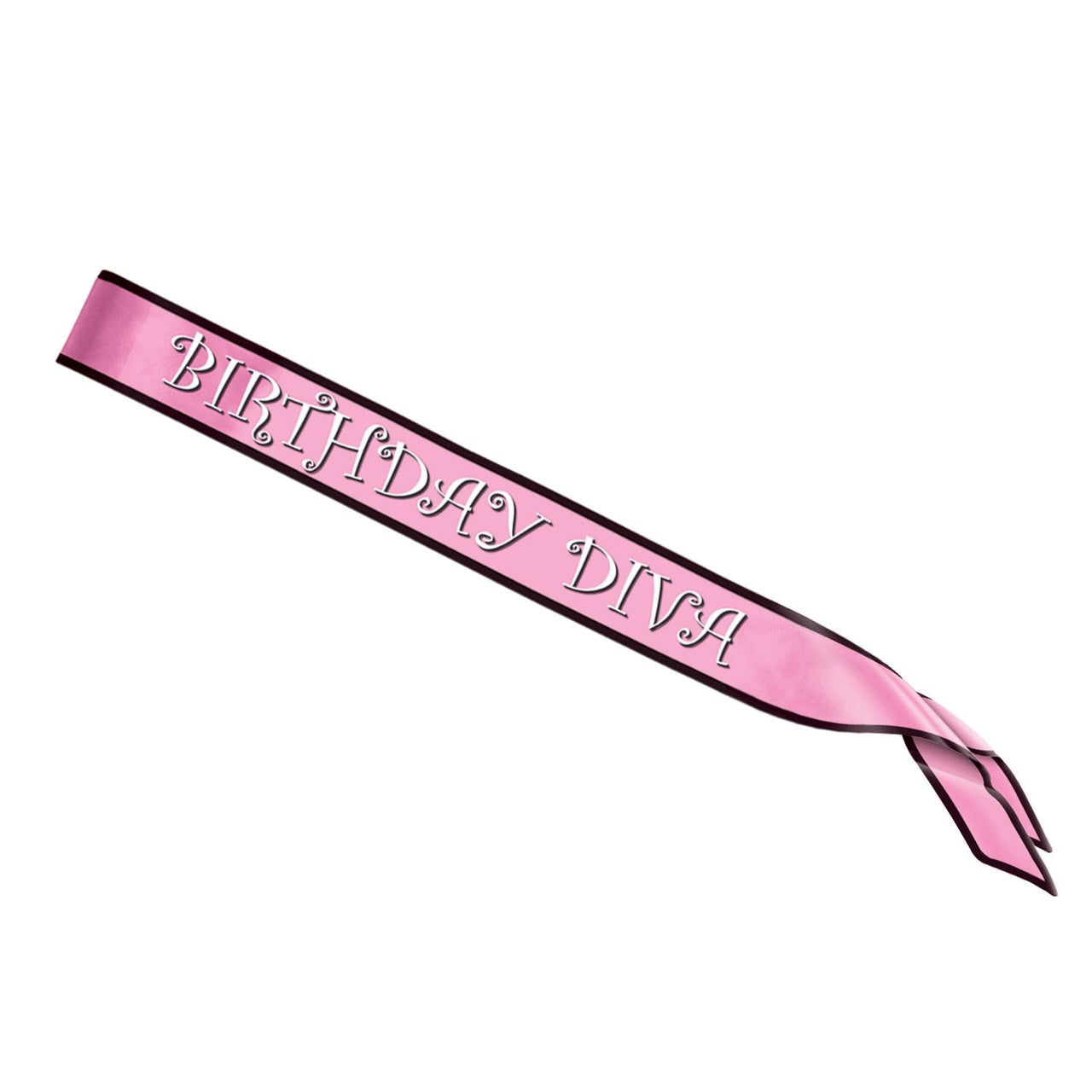 Birthday Party Diva Satin Sash - Bulk 6 Pack