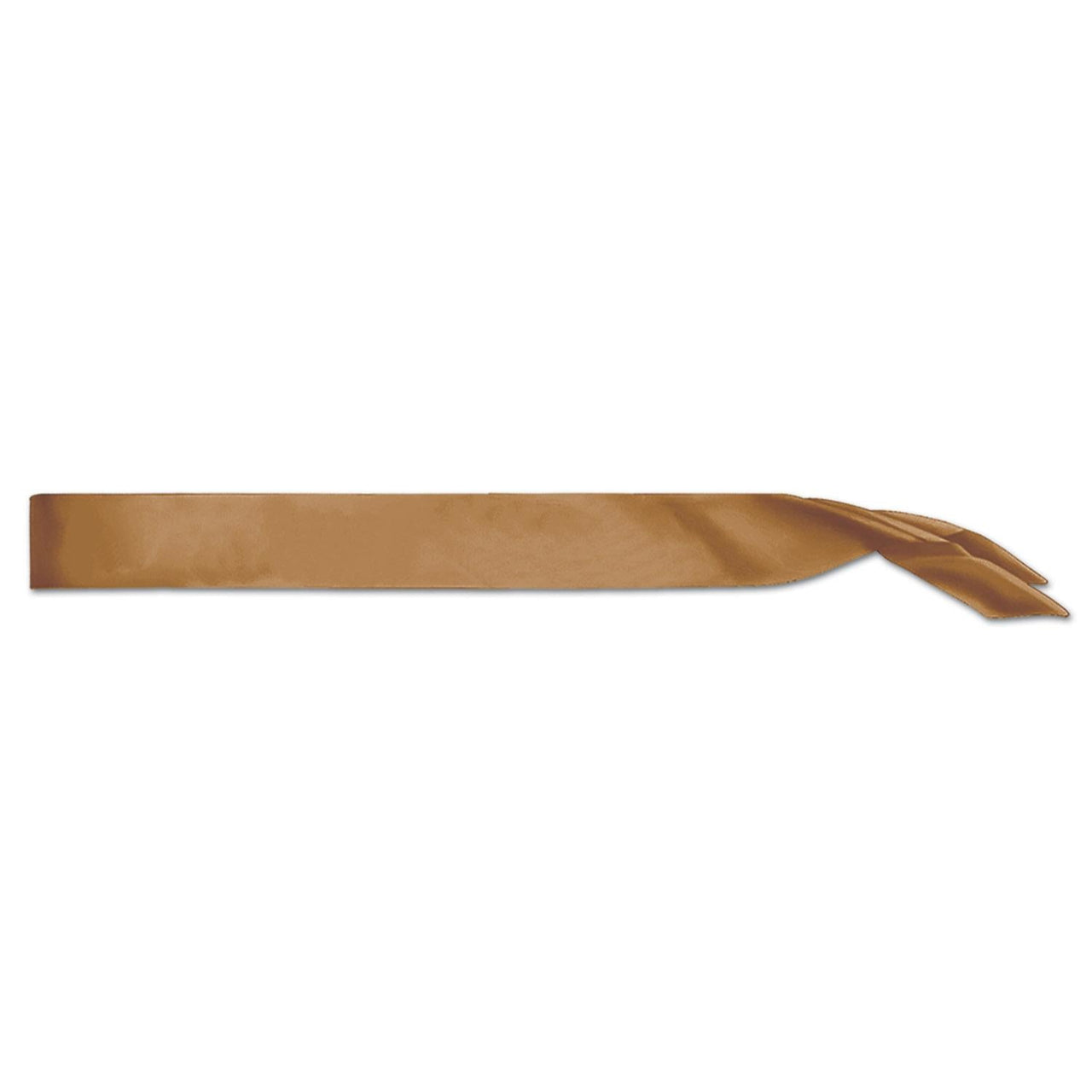 Satin Sash - gold - Bulk 6 Pack