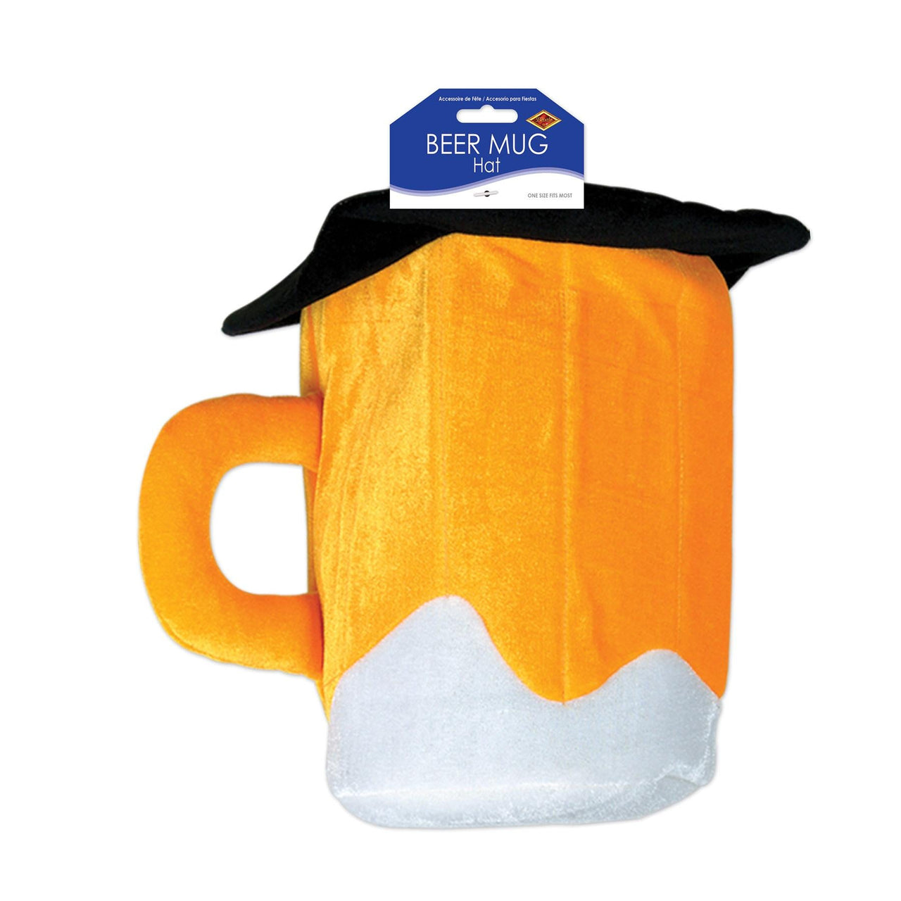 Oktoberfest Party Supplies - Plush Beer Mug Hat