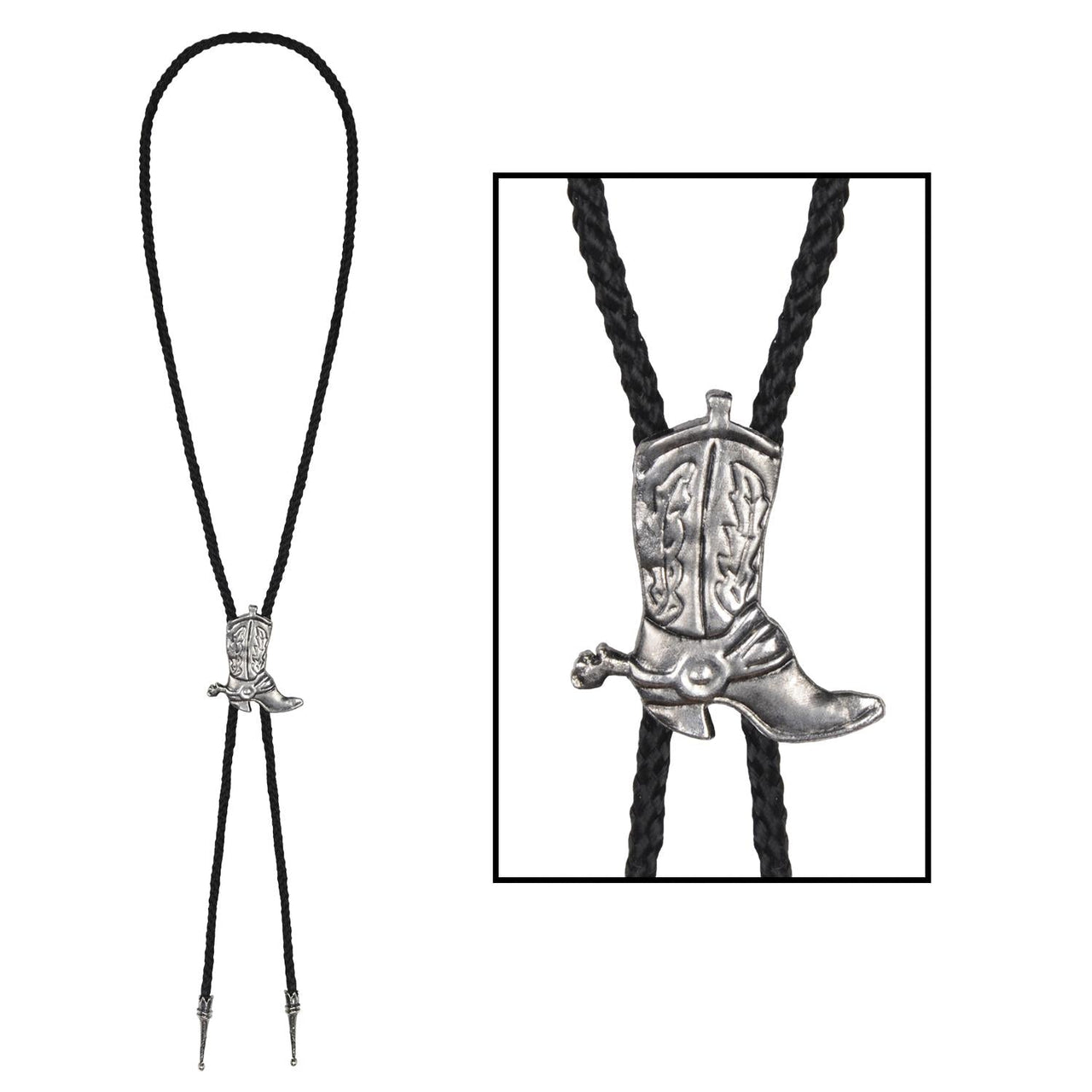 Western Bolo Tie - Bulk/12 Bolo Ties