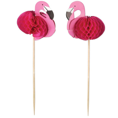 Luau Party Flamingo Picks - Bulk/288 Picks