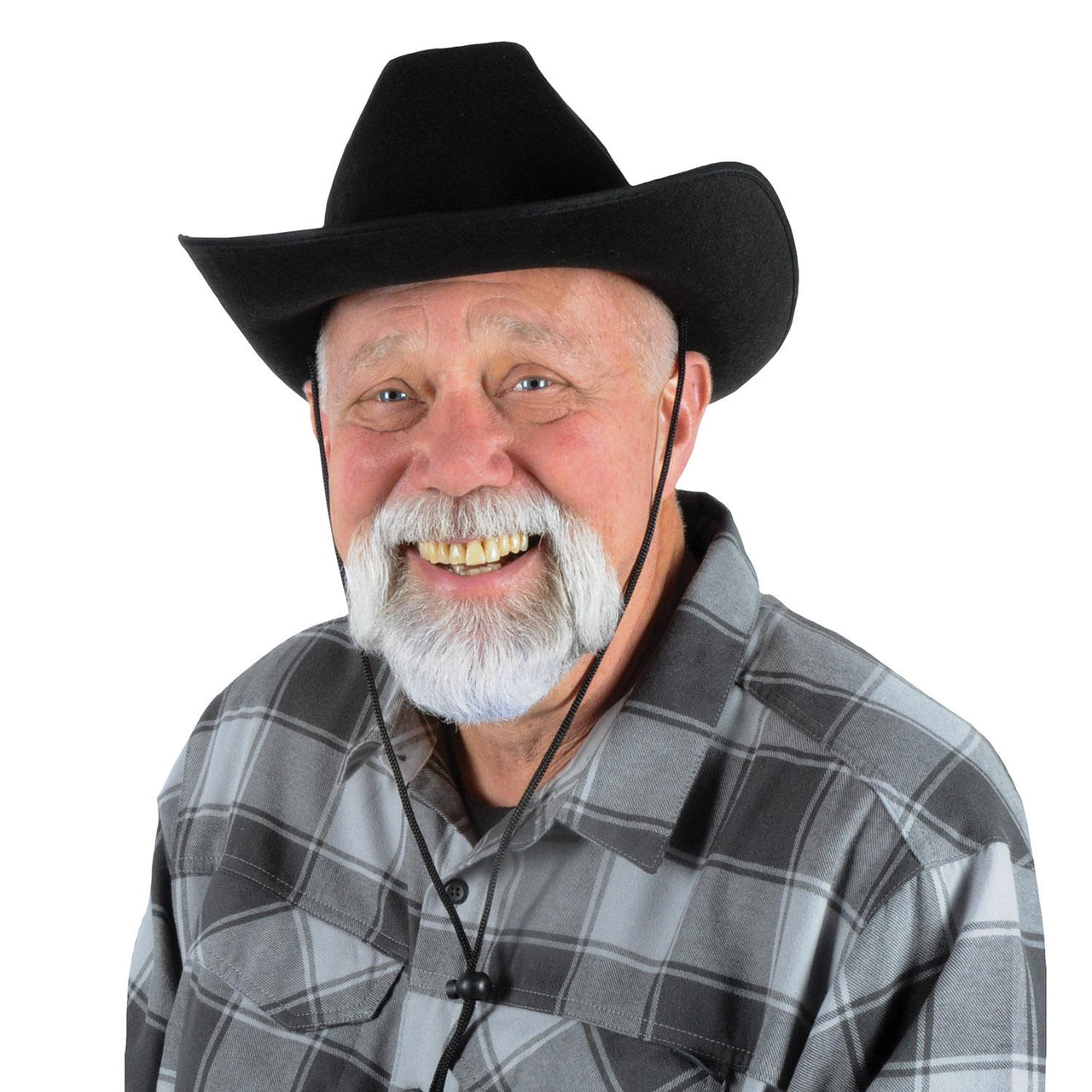 Bulk Black Felt Cowboy Hat (Case of 6) by Beistle