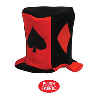 Card Suit Fabric Hat
