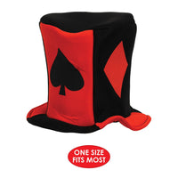 Card Suit Fabric Hat