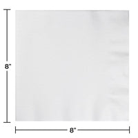 White Buffet Airlaid Napkins (50/Pkg)