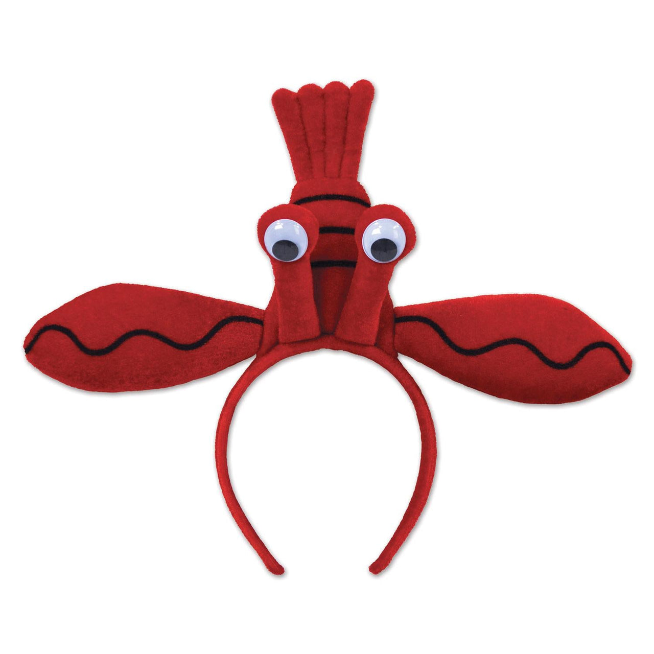 Mardi Gras Lobster Headband - Bulk 12 Pack