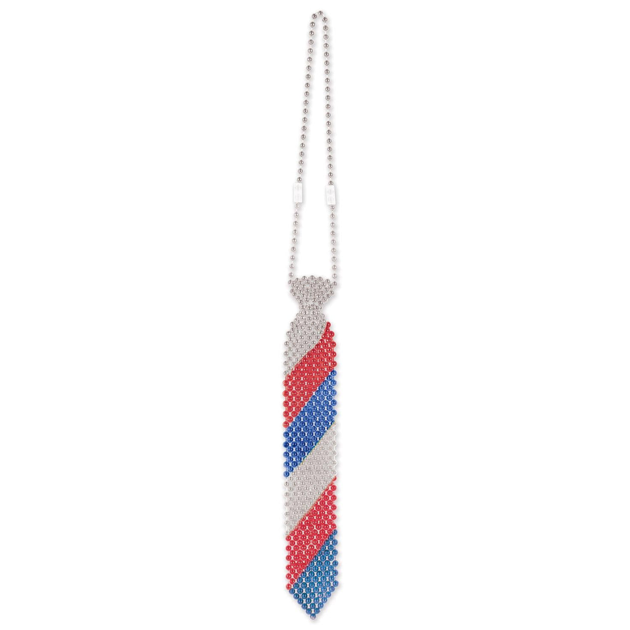 Beaded Patriotic Tie - Bulk/12 Ties