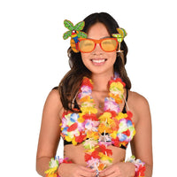 Bulk Luau Party Palm Tree & Parrot Fanci-Frames (Case of 6) by Beistle