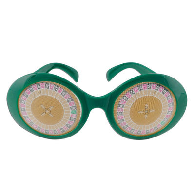 Roulette Wheel Fanci-Frame Glasses - Bulk 6 Pack