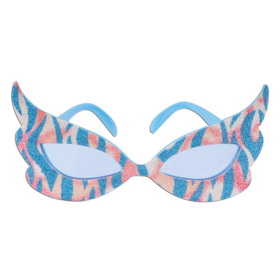 Glittered Rock/Roll Diva Fanci-Frame Glasses - Bulk 6 Pack