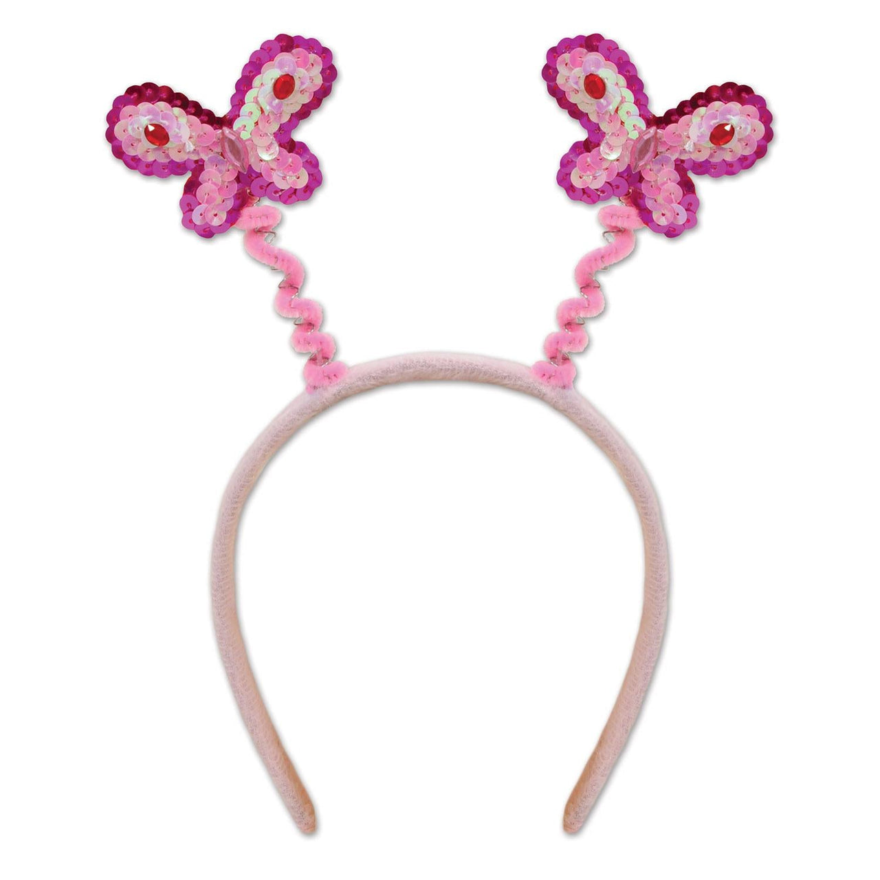 Sequined Butterfly Boppers - Bulk 12 Pack