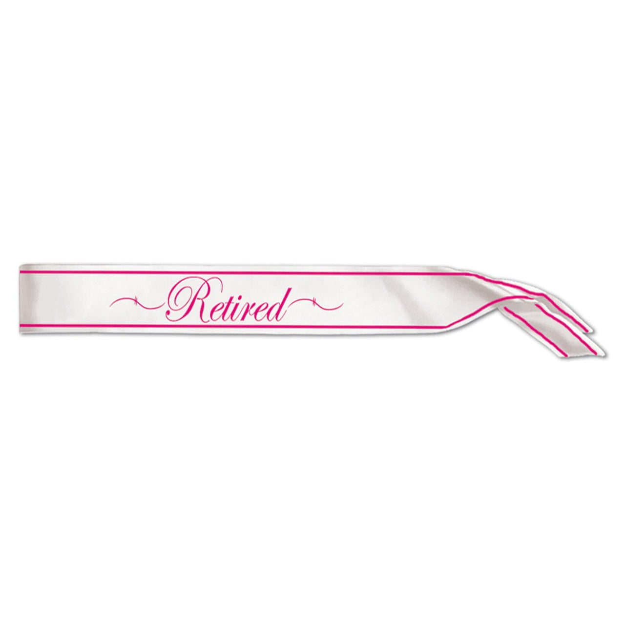 Retired Satin Sash - Bulk 6 Pack